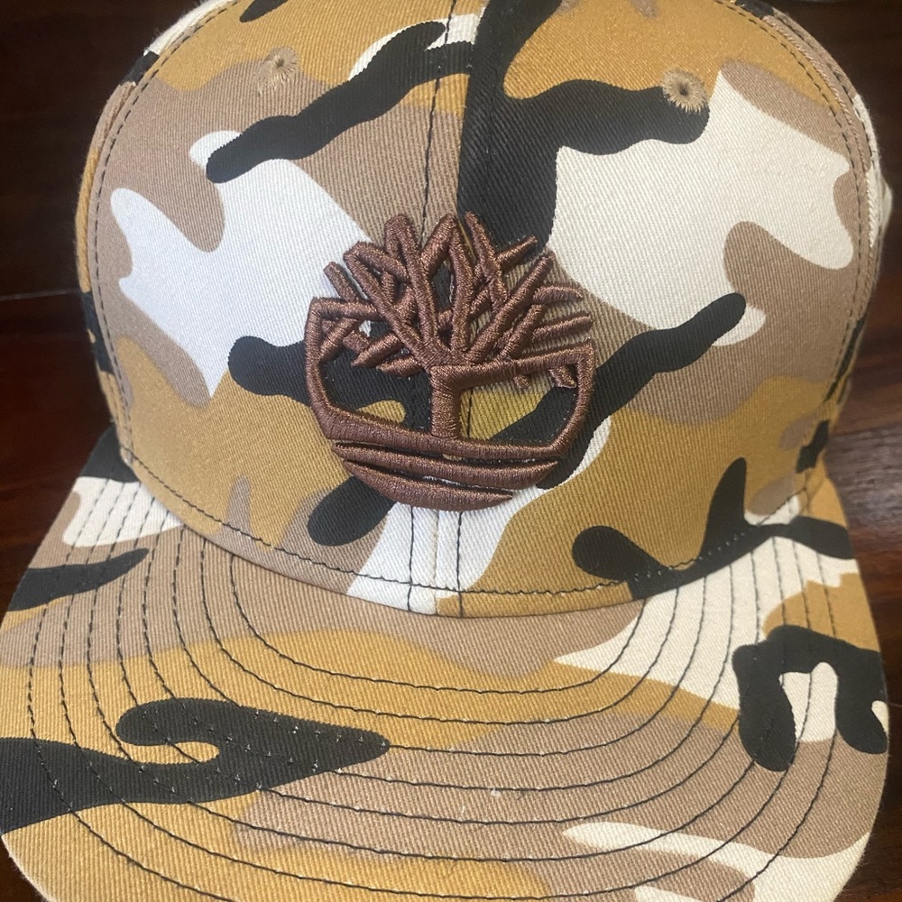 Timberland camouflage SnapBack hat